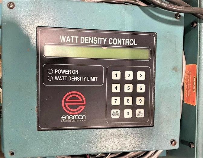 Used 45" ENERCON CORONA TREATER WITH CONTROL AND FILTER - PENDING LS