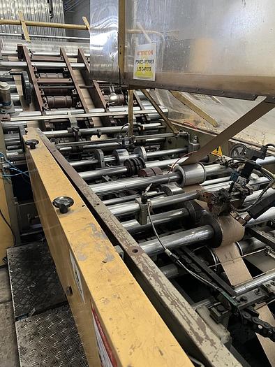 Used CURIONI SUN MASTER 540 PAPER BAG MACHINE WITH TWIST HANDLE ATTACHMENT