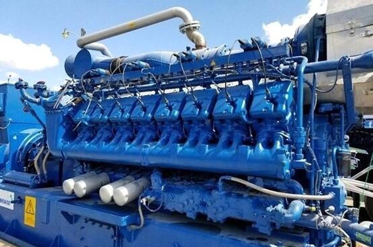 Used 1560KW MWM NATURAL GAS GENERATOR