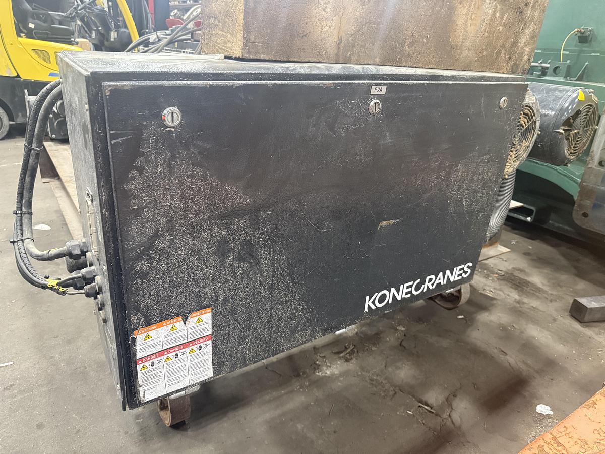 Used KONECRANES 25 TON CAPACITY ELECTRIC HOIST WITH TROLLEY 575V 60HZ BUILT 2019