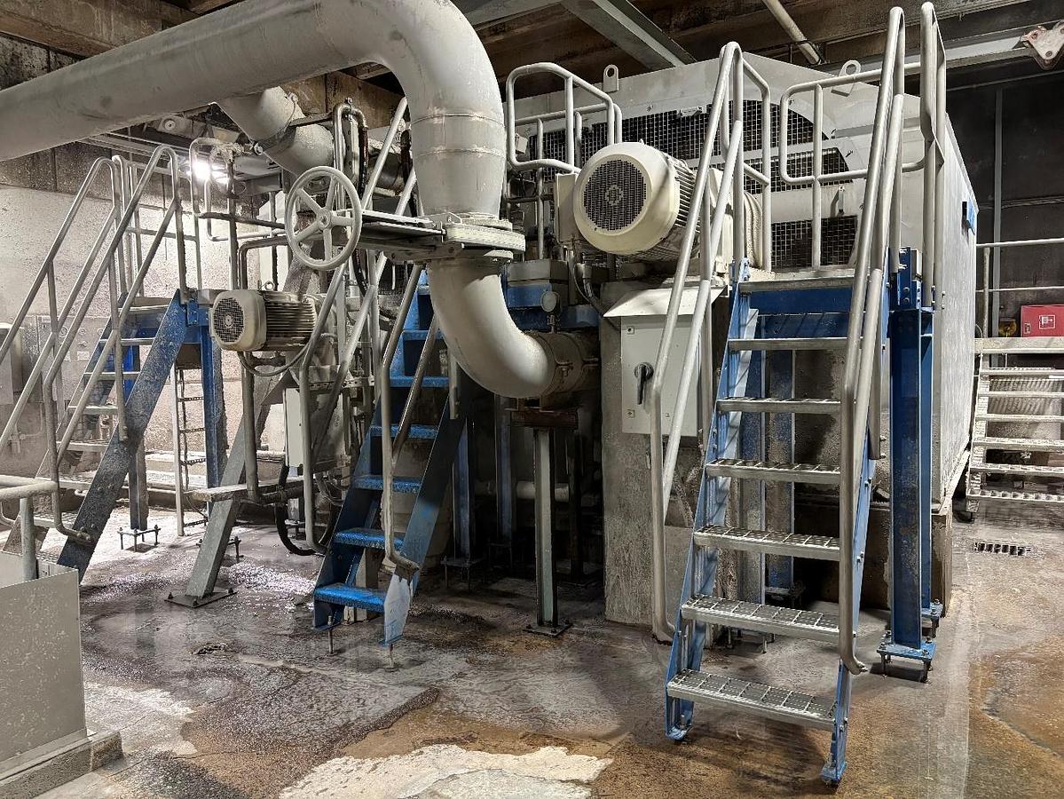 Used DE-INKING PLANT 100 TPD - REBUILT 2018