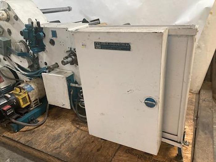 Used WIDE STANFORD MODEL 188 CANTILEVERED DUPLEX SLITTER REWINDER