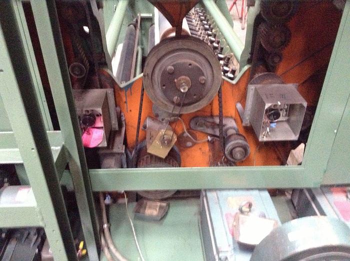 Used 74" RECONDITIONED DUSENBERY MODEL 260 FS DUPLEX CENTER SURFACE SLITTER REWINDER - PENDING JF