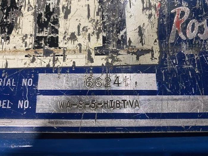 Used 60" ROSENTHAL MDL. WA-S-5- HIBTVA SHEETER