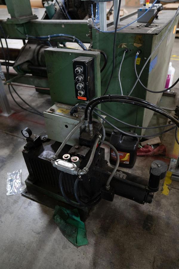 Used 72" CAMERON TWO DRUM SLITTER REWINDER MODEL 438 - 60" REWIND WITH A&F SHAFTLESS UNWIND STAND