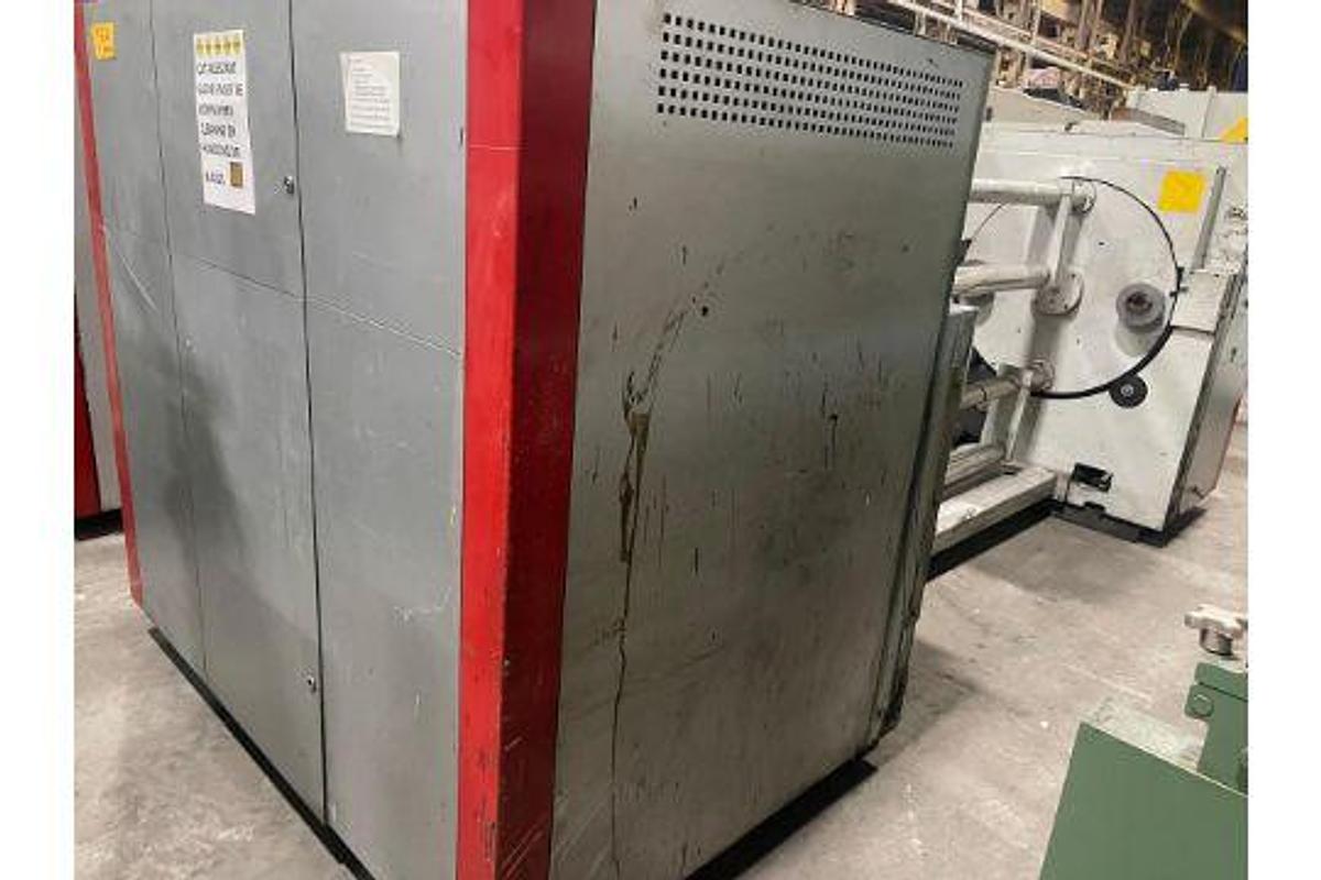 Used 58" WIDE COMEXI TURRET UNWIND WITH SPLICING 32" DIAMETER 