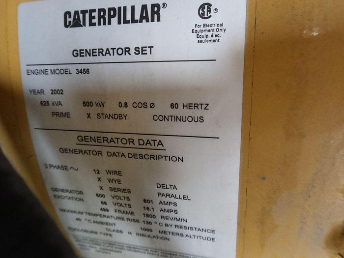 Used 2002 CATERPILLAR CAT 3456