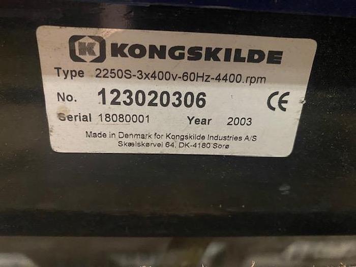 Used KONGSKILDE MULTIAIR 2150 HIGH PRESSURE BLOWER