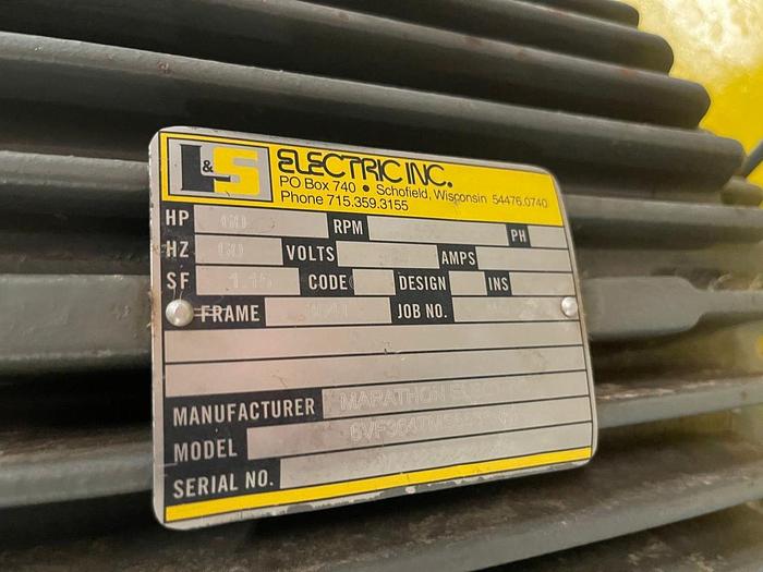 Used BIRD 200 CENTRISORTER 60 HP PRESSURE SCREEN