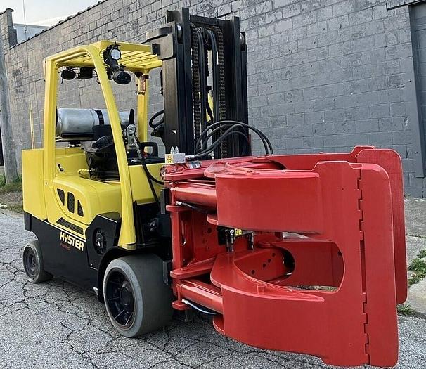 Used 2019 HYSTER S120FTPRS 12,000 POUND CAPACITY FORKLIFT WITH FORKS