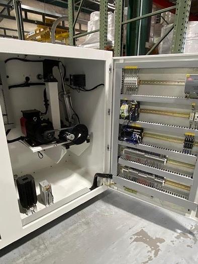 Used 24" WIDE SRC SYSTEMS MODEL 1010 REVERSIBLE DOCTOR MACHINE 40" DIAMETERS