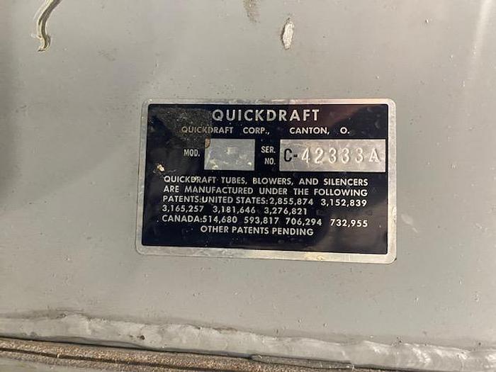 Used QUICKDRAFT VENTURI TRIM BLOWER 15 HP