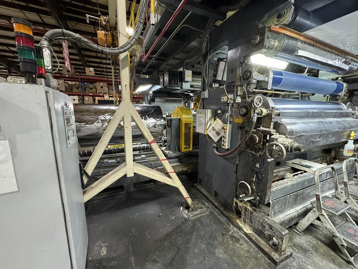 Used 72" WIDE INTAROTO LAMINATOR - PAPER & BOARD