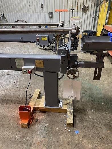 Used 120" APPLETON / MENASHA S200 SEMI AUTOMATIC 3"DIAMETER CORE CUTTER AND DADO CORE KNOTCHER