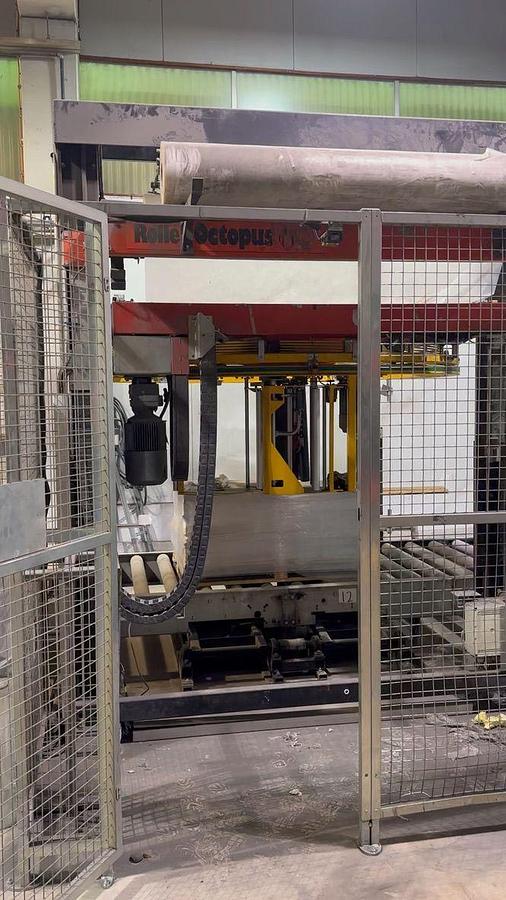 Used SIGNODE (HALOILA) OCTOPUS 1600 BTS PALLET WRAPPING LINE