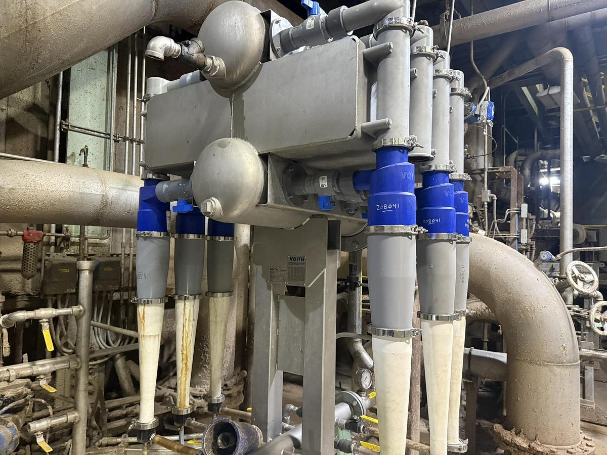 Used VOITH 400 TPD STOCK PREPERATION SYSTEM OCC WASTE