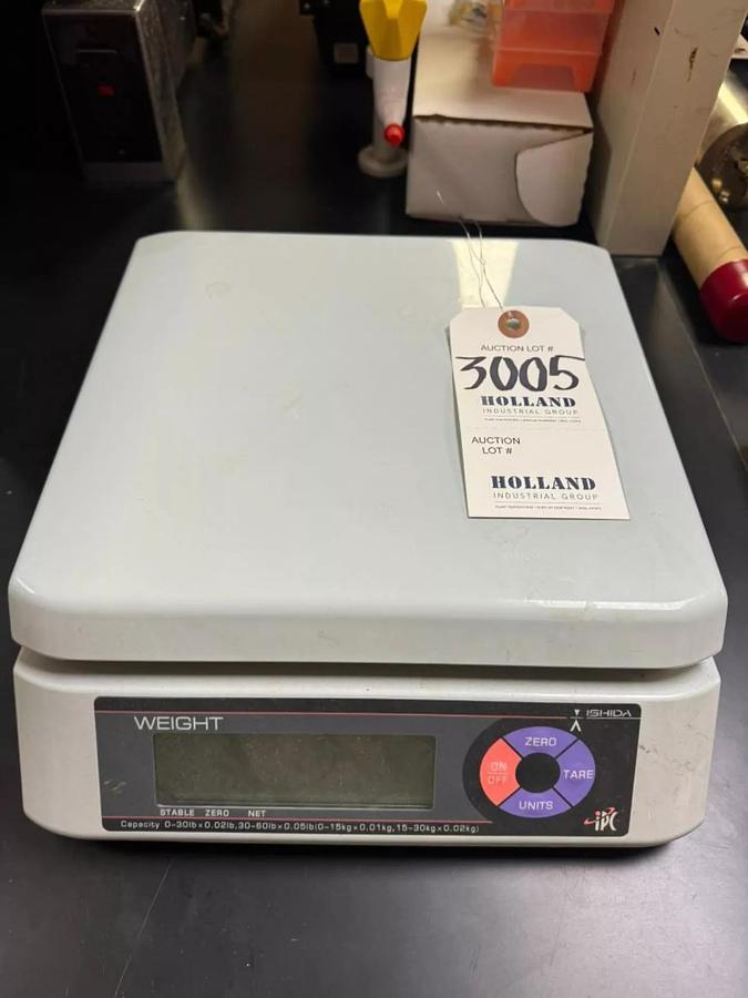 Used ISHIDA MODEL IPC PORTABLE BENCH SCALE