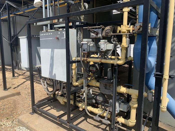 Used GEOENERGY GEOTHERM REGENERATIVE THERMAL OXIDIZER (RTO) 45,000 SCFM