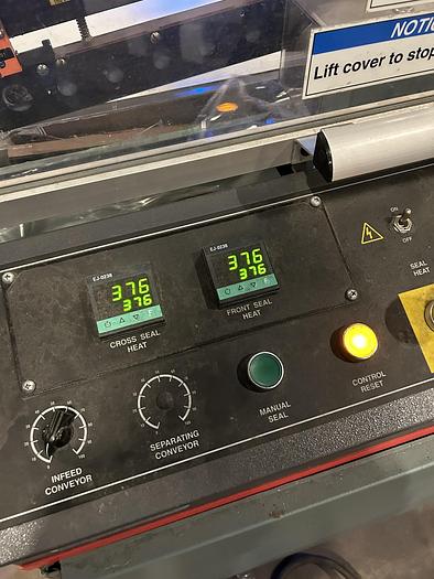Used SHANKLIN A 27A AUTOMATIC L-BAR SHRINK SYSTEM W/ SHANKLIN T-7H TUNNEL