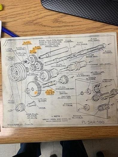 Used PACO CORE CUTTER STILL RUNNING