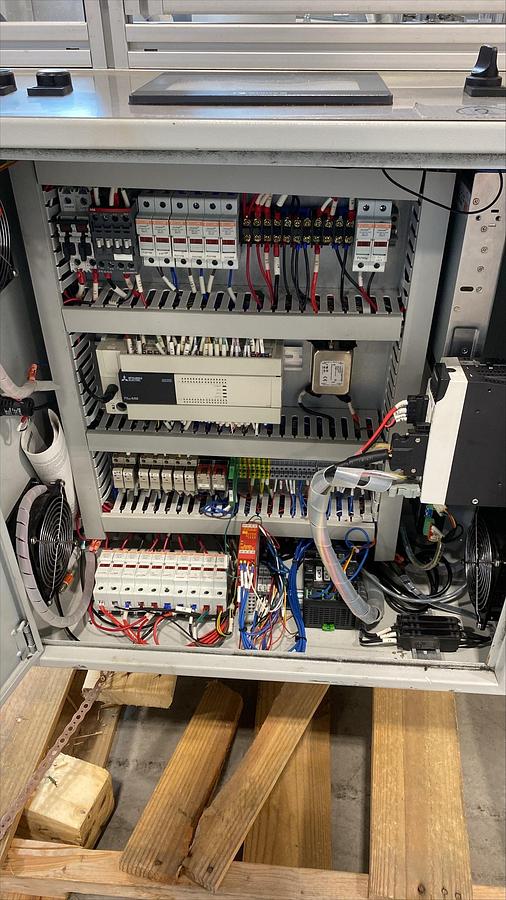 Used BLUEWRIST FOUR PLY SURGICAL MASK CONVERTING MACHINE