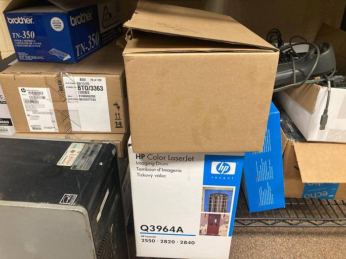 Used CONTENTS ON SHELVING SPARE IT GEAR