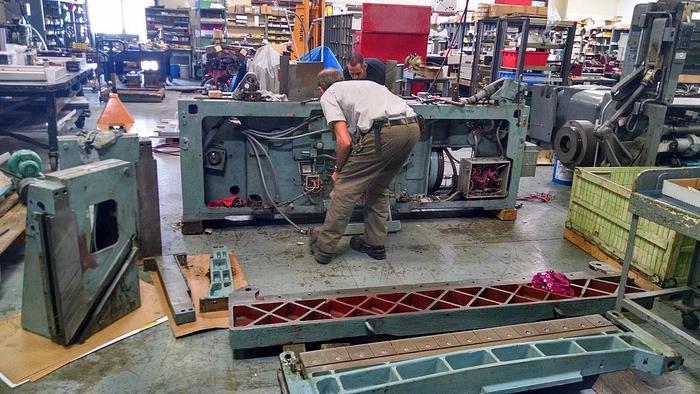 Used 60" (1.52M)  REBUILT LAWSON GUILLOTINE CUTTER MDL. 60T80