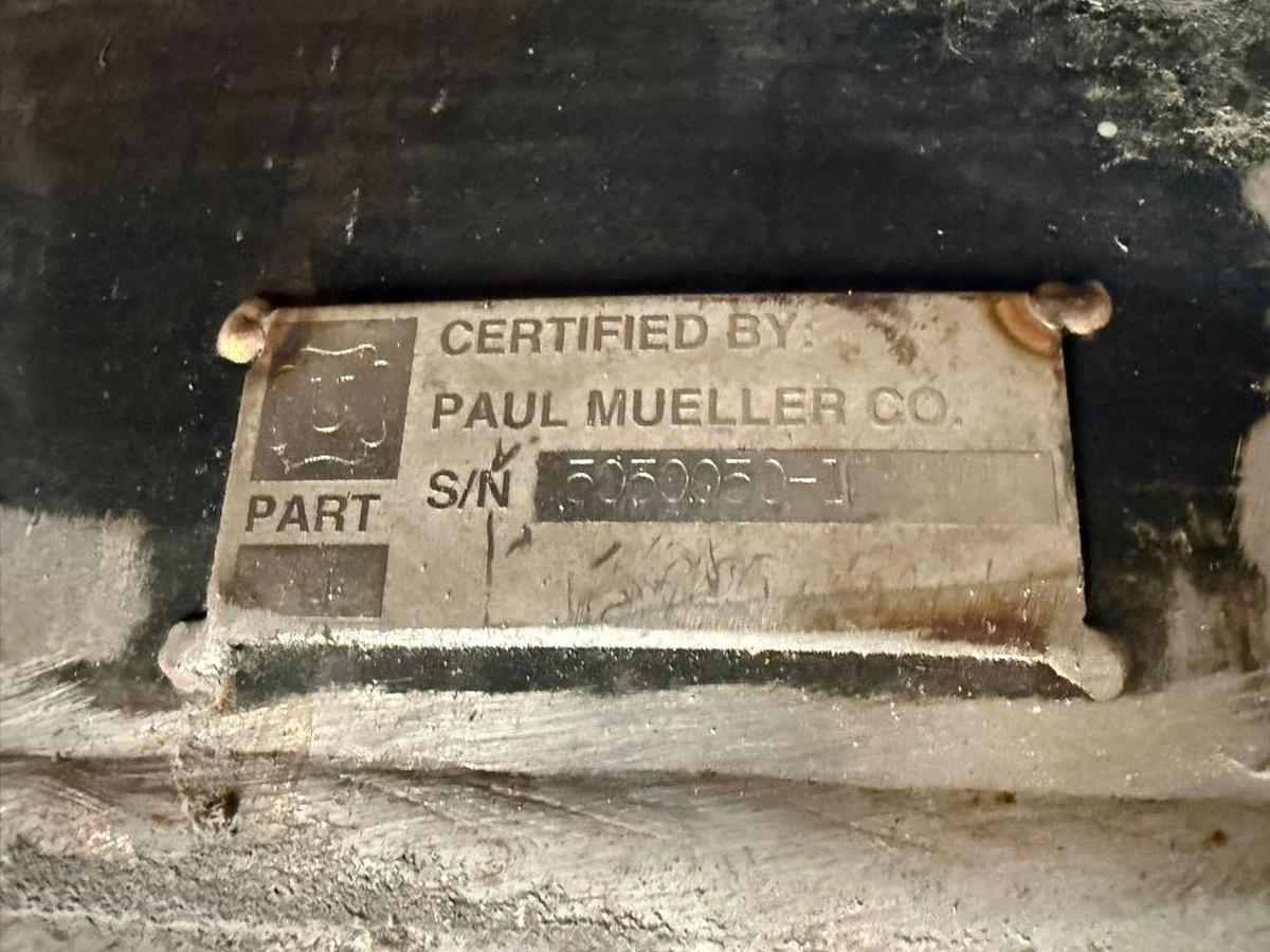 Used STEEL PRO JACKETED STAINLESS STEEL PRESSURIZED TANK 