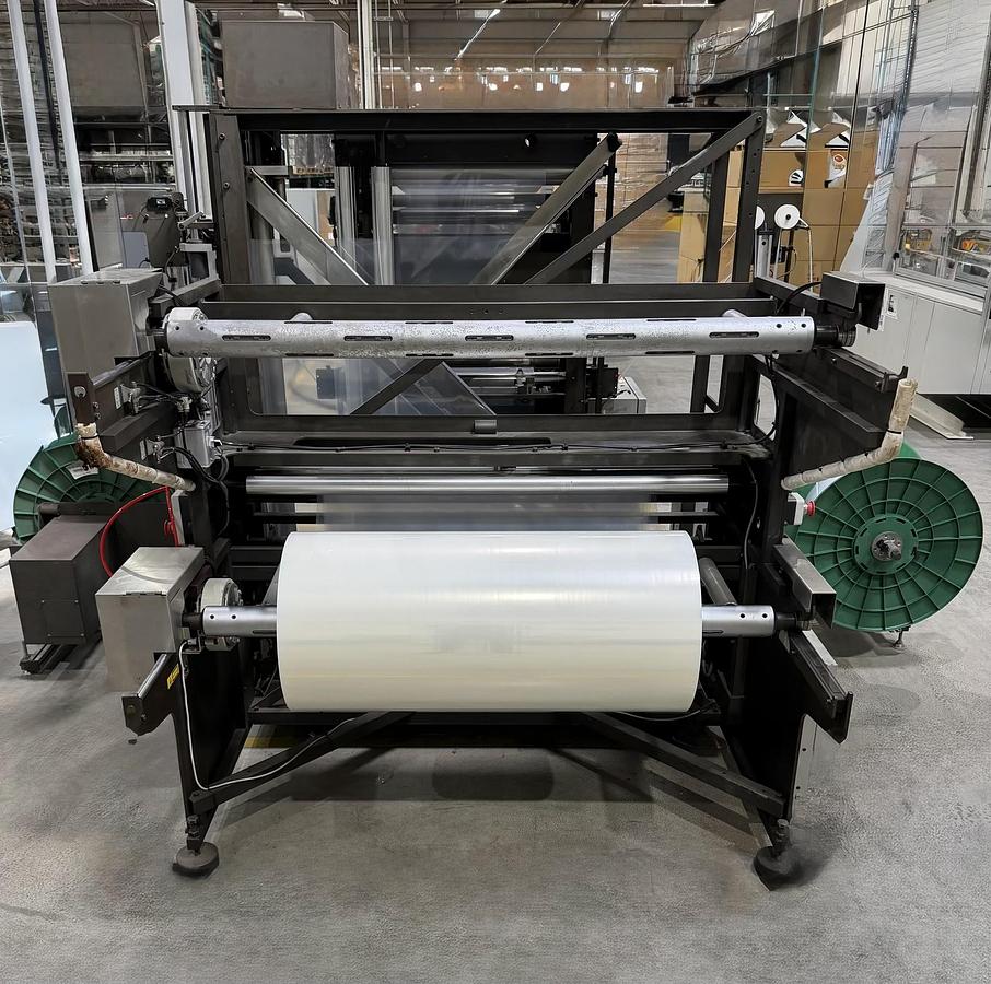Used TOTANI MACHINE MODEL BH-60DLC 3 SIDE SEAL POUCH MACHINE - REFURBISHED AND RUNNING