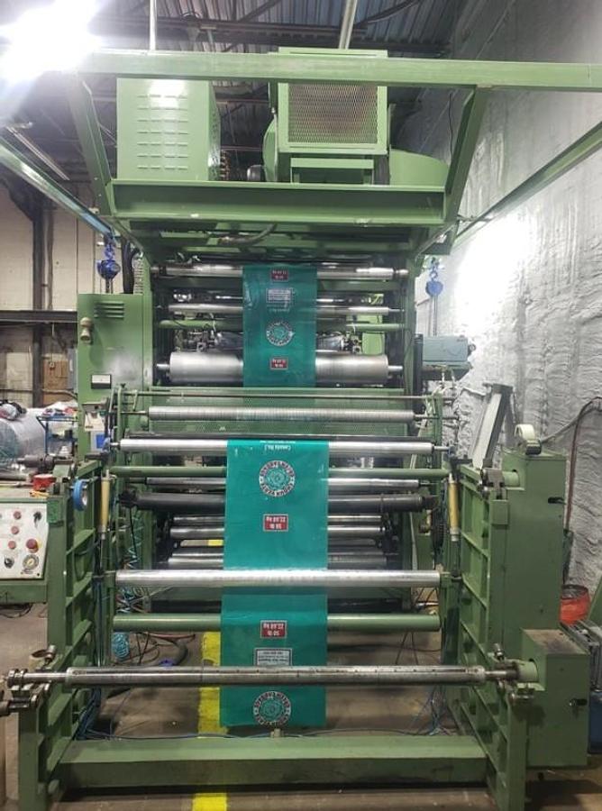 Used 58" WIDE UTECO 6 COLOR STACK PRESS MODEL GOLD RR608