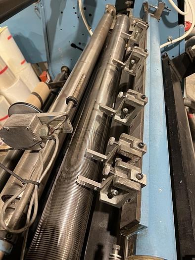 Used 50" WIDE DUSENBERY 635 AL DUPLEX SLITTER REWINDER
