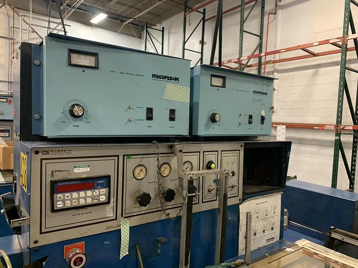 Used 4" GILBRETH SERIES 420 SINGLE LINE SEAMER LAY FLAT 100mm