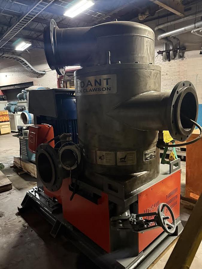 Used KADANT BLACK CLAWSON UV300 PRESSURE SCREEN WITH MOTOR 