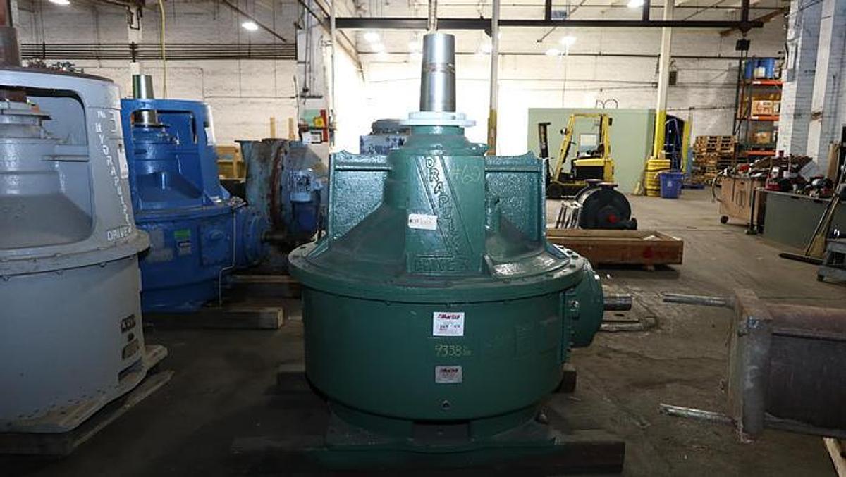 Used BLACK CLAWSON SIZE 4 PULPER DRIVE 4.37/1 RATIO STOREROOM SPARE