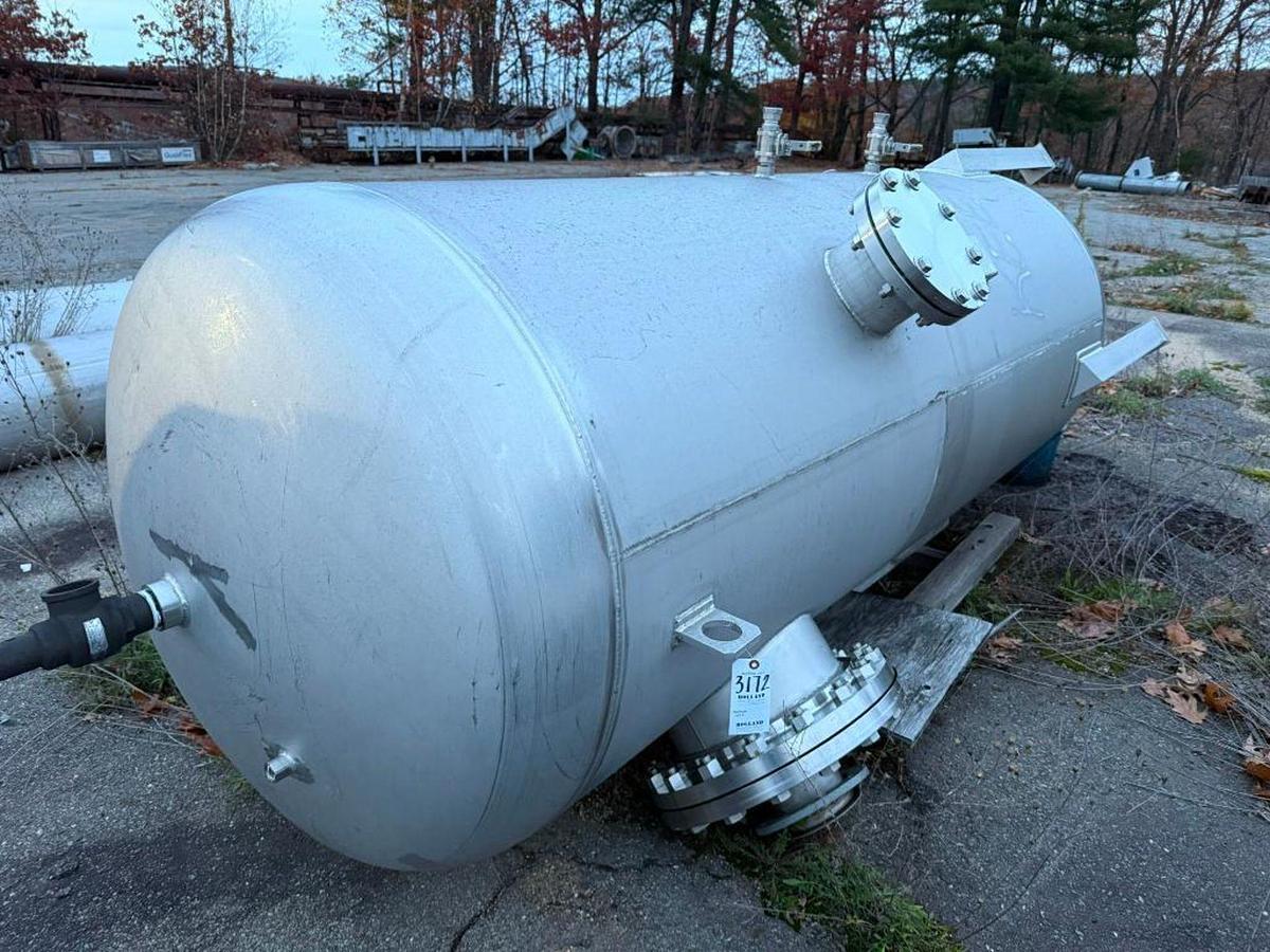 Used INOX INDUSTRIES MODEL 906 STAINLESS STEEL PRESSURE TANK