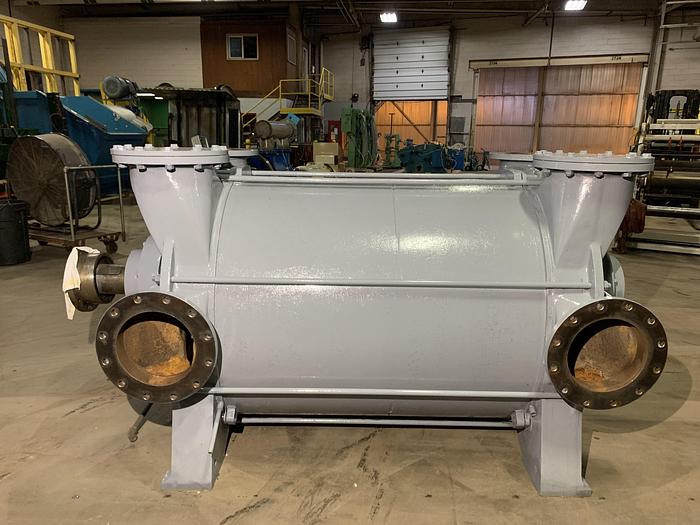 Used NES NBE SERIES MODEL NBE3-526 SINGLE STAGE LIQUID RING VACUUM PUMP