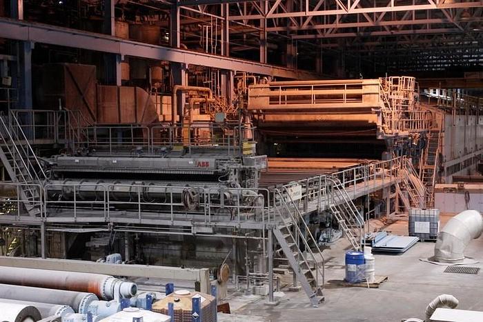 Used 220" (5.59M) METSO / BELOIT FOURDRINIER PAPER MACHINE