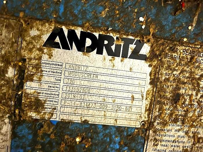 Used 2019 ANDRITZ TD2 MODUSCREEN MODUSCREEN TYPE TD2