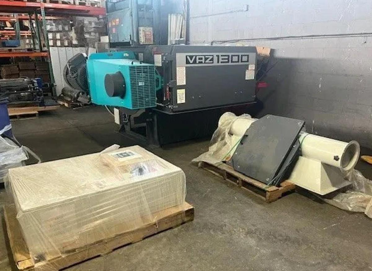 Used 52" WIDE VECOPLAN SINGLE SHAFT SHREDDER FOR 150HP MODEL VAZ 1300 M FF - NEVER USED