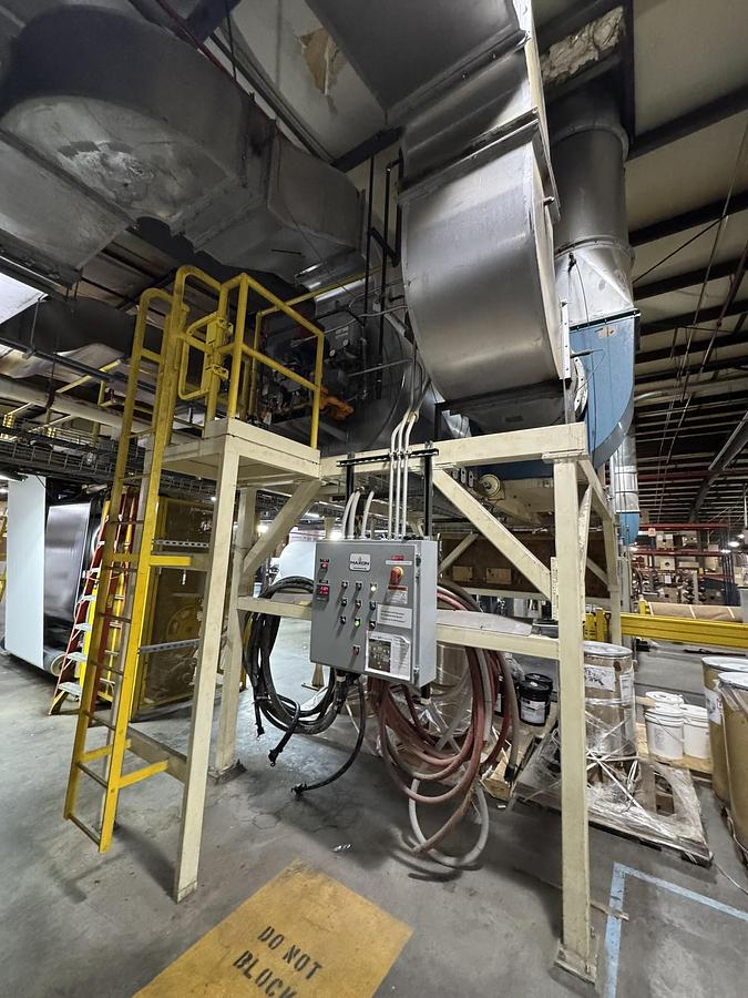 Used 72" WIDE INTAROTO LAMINATOR - PAPER & BOARD