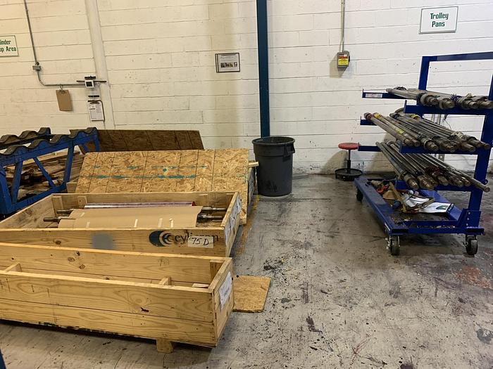 Used 40" ROTOMEC MODEL RS 4003 10 COLOR ROTOGRAVURE PRESS (SOLVENT INK) MFG. 2006