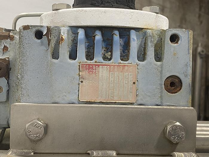 Used KADANT MODEL AES 4015 6'  dia. GRAVITY STRAINER   1 HP MOTOR