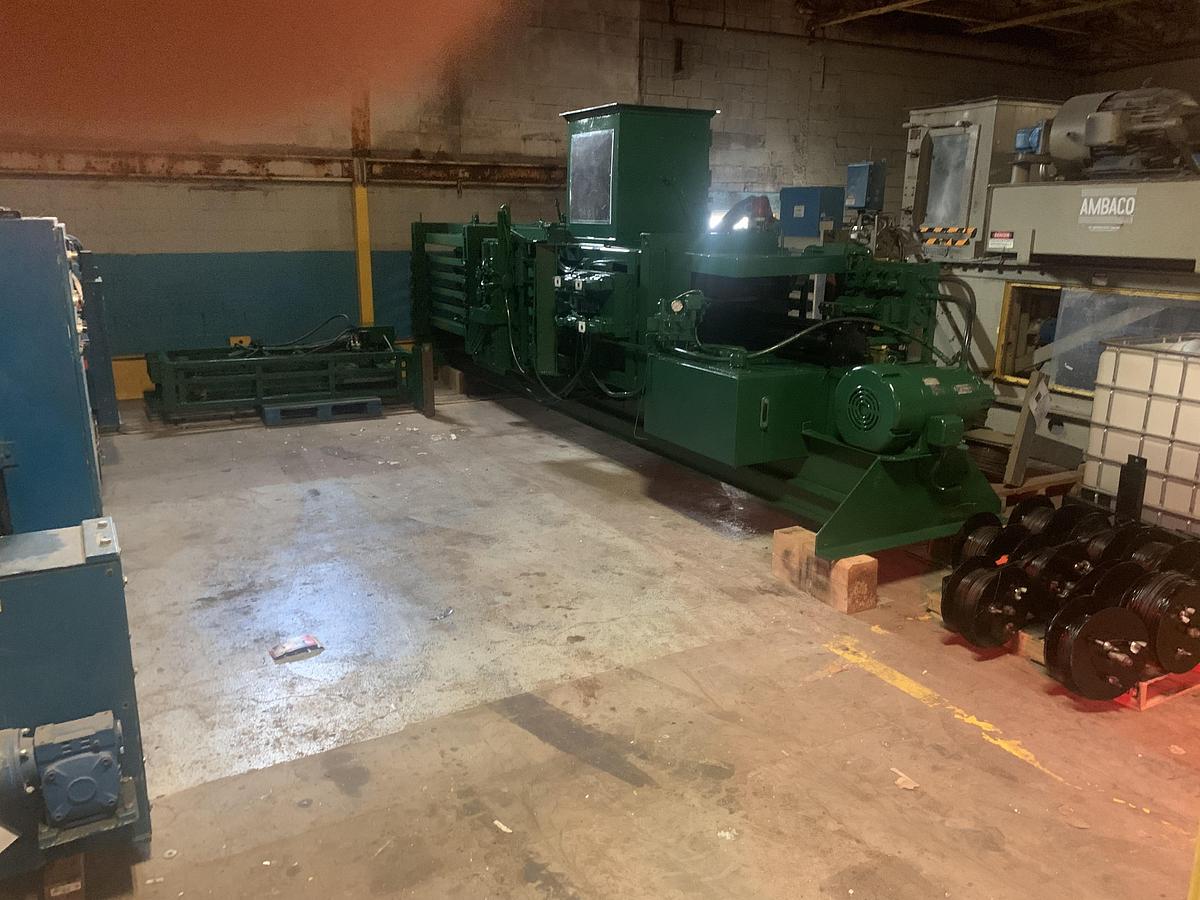 Used MAREN MODEL 203 HORIZONTAL AUTO TIE BALER 25 HP 