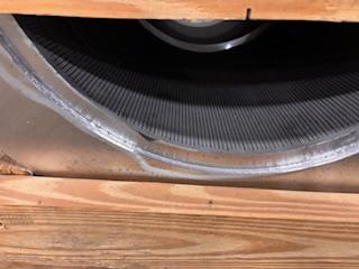 VINCENT MODEL KP-16 S SCREW PRESS SCREENS (2) AVAIL. UNUSED