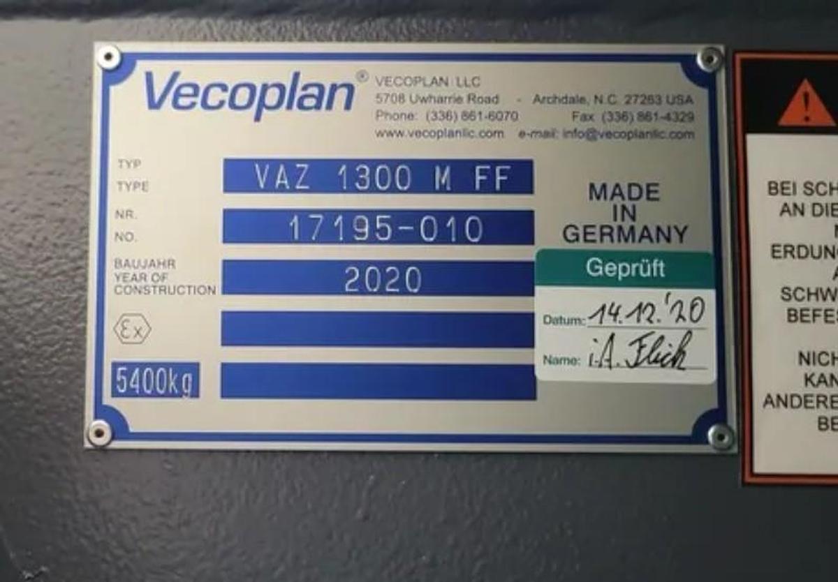 Used 2020 VECOPLAN VAZ 1300