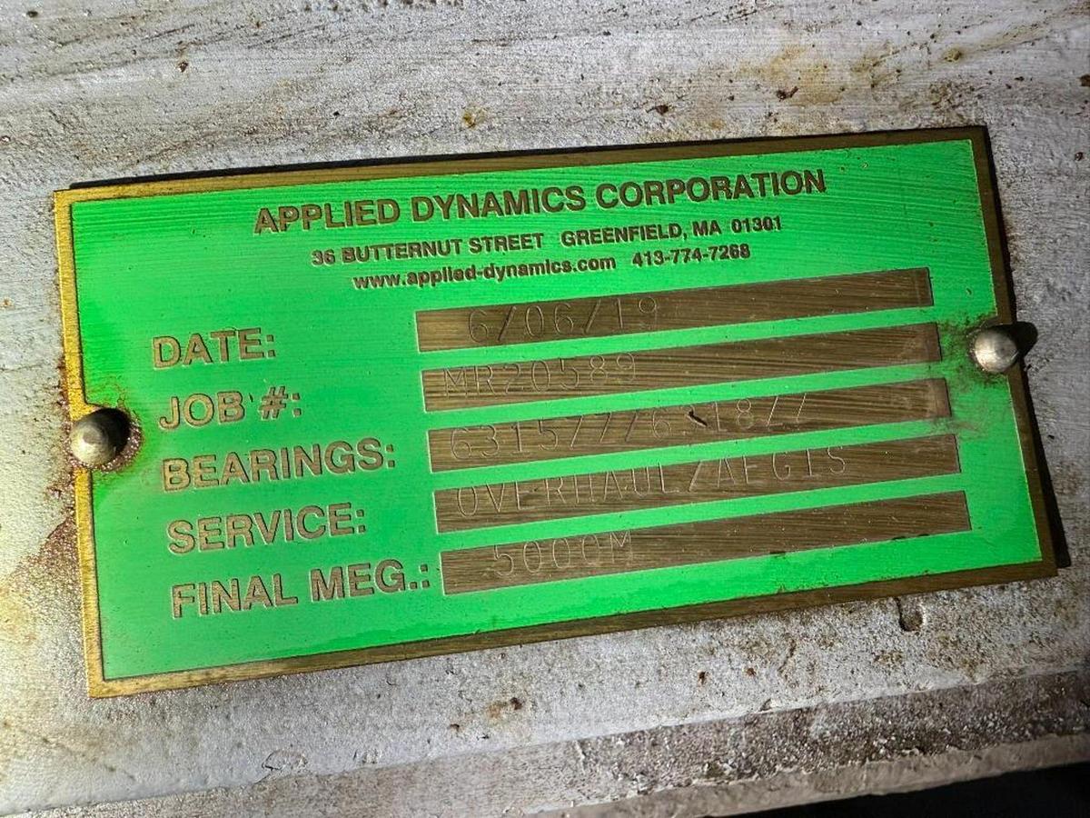 Used 300HP GE MOTORS 575V FRAME 5011LL OVERHAULED  6/2019