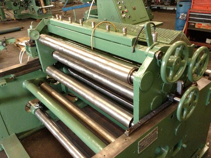 Used 42" REFURBISHED KIDDER CW CENTERWIND SLITTER REWINDER SHEAR AND SCORE SLITTING - PENDING LS