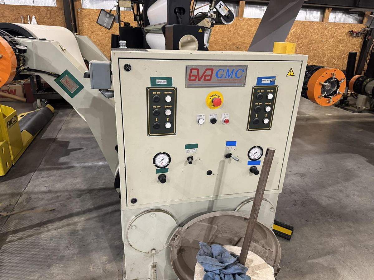 Used 63" WIDE GOODSTRONG DUAL ROTARY SHEETER MODEL GMC-TC 1600 - DRIVE UPDATE 2024