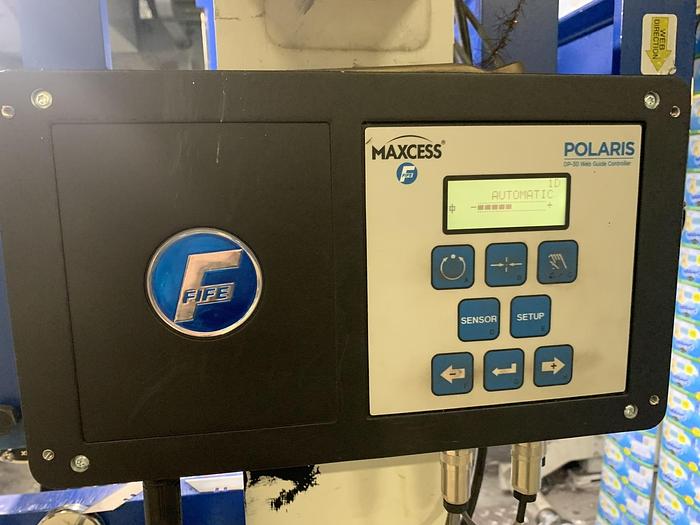 Used 40" ROTOMEC MODEL RS 4003 10 COLOR ROTOGRAVURE PRESS (SOLVENT INK) MFG. 2006