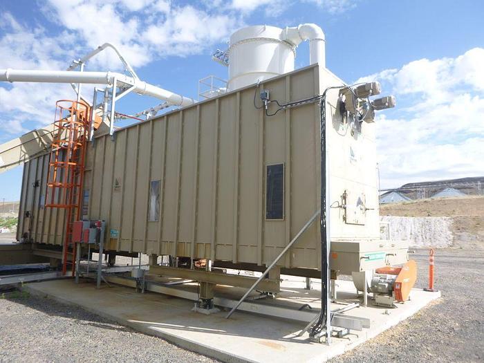 Used WARREN & BAERG MFG GRINDING AND METERING SYSTEM FOR STRAW RECYCLING